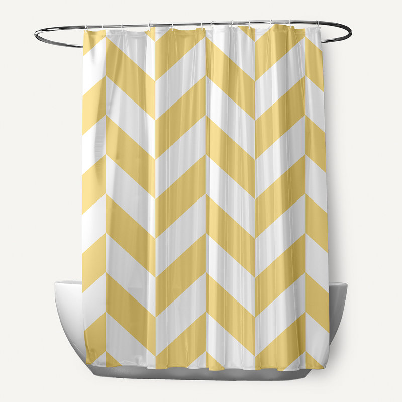 Rideau de douche Joshi, Jaune