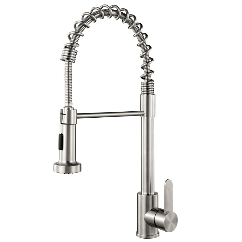 Évier de cuisine encastré à la main avec robinet L 23 po x l 18 po