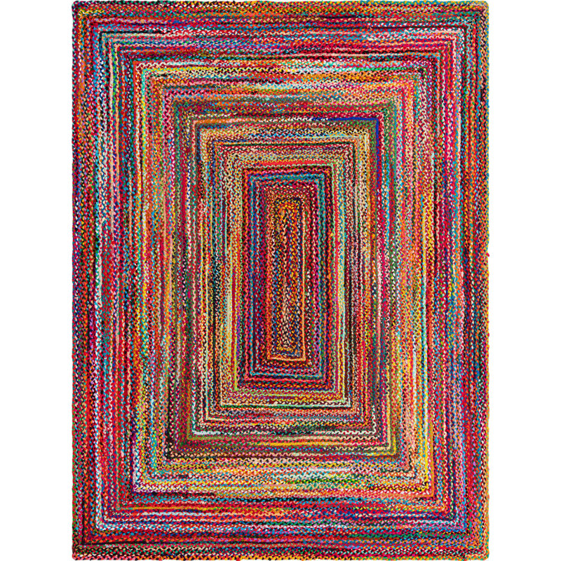 Cotton Southwestern Indoor Rug, Rectangle 10' x 13'