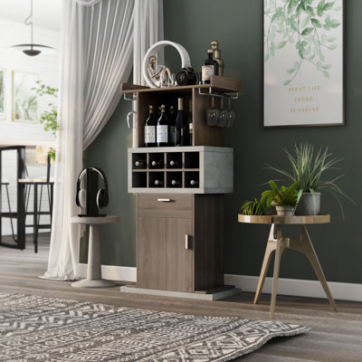 Glick Bar with Wine Storage by Wrought Studio