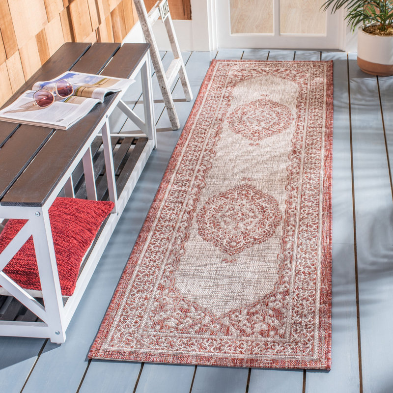 Tapis d'intérieur / extérieur performance Amedee, Tapis de couloir 2 pi 3 po x 8 pi