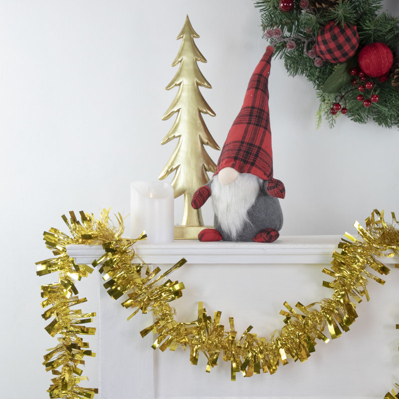 Guirlande de Noël 50 'x 3 "Boa, Or