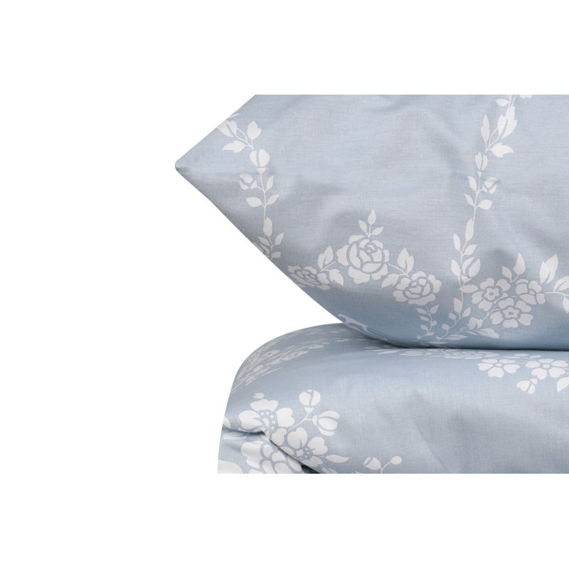 Spark Blue/White Satin 200 TC Reversible