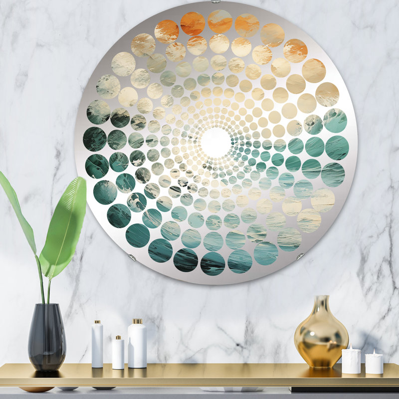 Miroir décoratif Modern, 31,4 po x 31,4 po