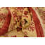 Tapis de zone en laine rouge/jaune 3 pi 9 po x 4 pi 10 po one-of-kind-noué la main Nash