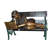 Girl laying on a bench reading a book Bronze Statue -  Size: 27"L x 39"W x 32"H