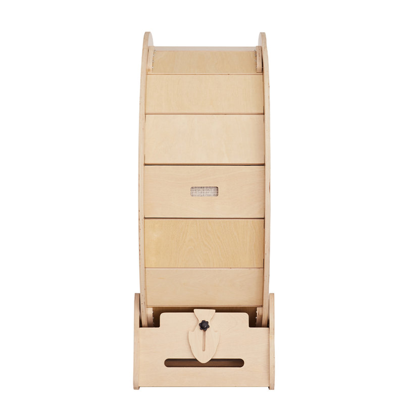 Cat Tree, 31.5" H x 29.5" W x 12.6" D, Brown