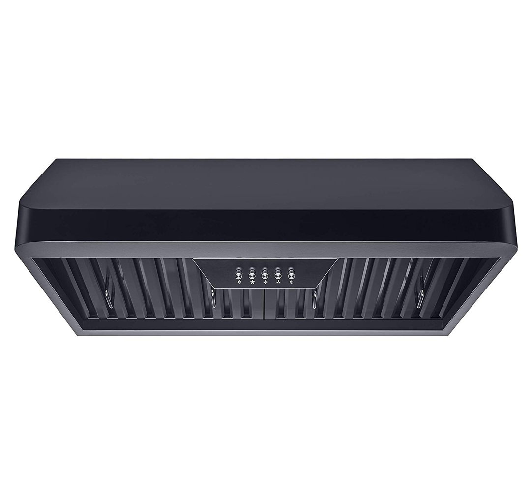 112 Series 30" 330 CFM Ducted Under Cabinet Range Hood Winflo 