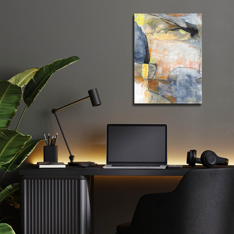  «Lost In Reality 2» par Laura Gibson, art mural en verre acrylique, 12 po x 16 po