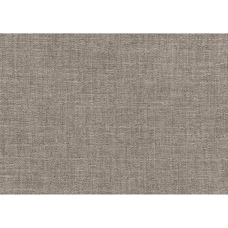 Table de salle à manger à hauteur de comptoir avec base blanche et tablette rembourrée en tissu 3 ports intégrés, Gris, Blanc