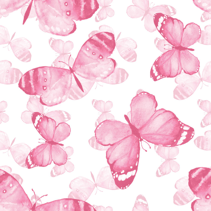 Adalaina, papillon sur toile par Ogri, peinture, H 20 po x l 20 po