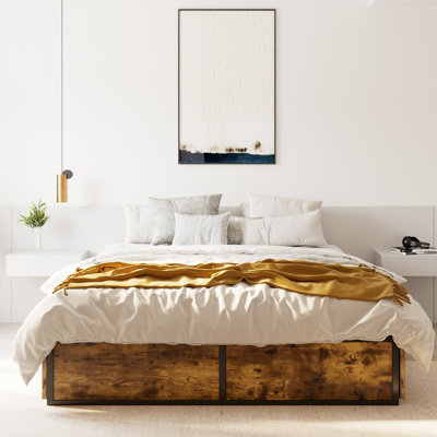 Julana Storage Platform Bed With 4 drawers No Headboard