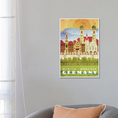Allemagne-Munich par Missy Ames-impression d’art graphique
