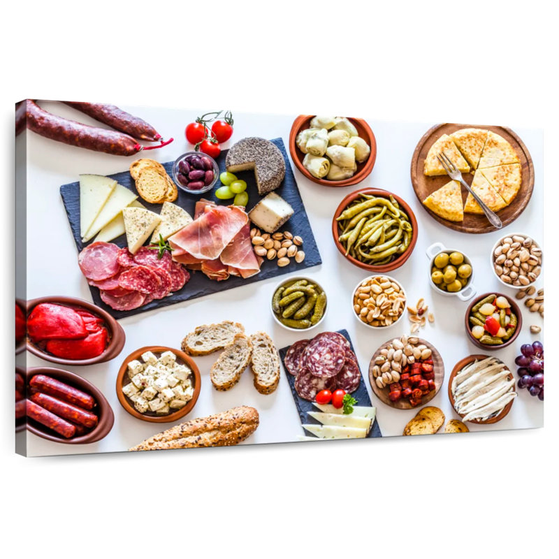 Tapas de style espagnol Yarlin, H 26 po x l 39 po