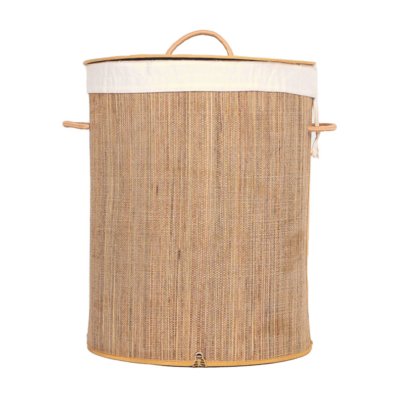 Panier à linge en bambou
