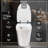 Luxury Smart Toilet With Dryer And Warm Water,  Elongated Bidet Toilet With Heated Seat, With Remote Control, LED Night Light, Power Outage Flushing, Soft Close Cover,Whit