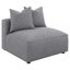 Canapé modulaire gris Amherst 6 pièces-345712895
