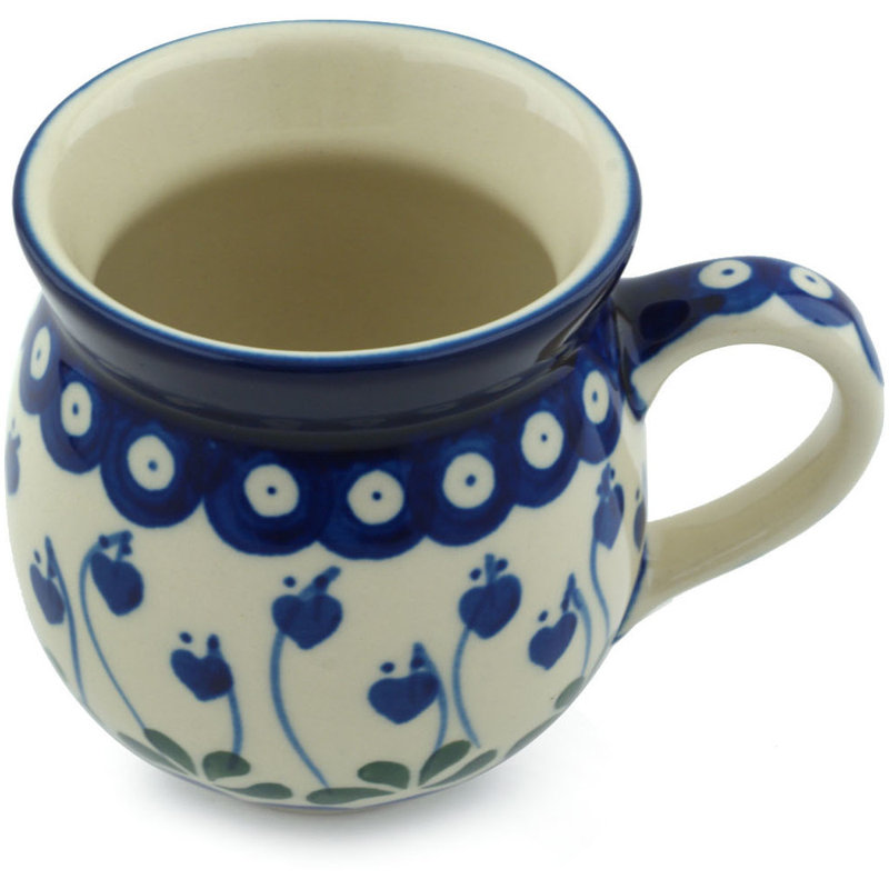Tasse à bulles en grès poli 12 oz, 12