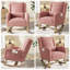 Solid Wood Rocking Chair-105855786