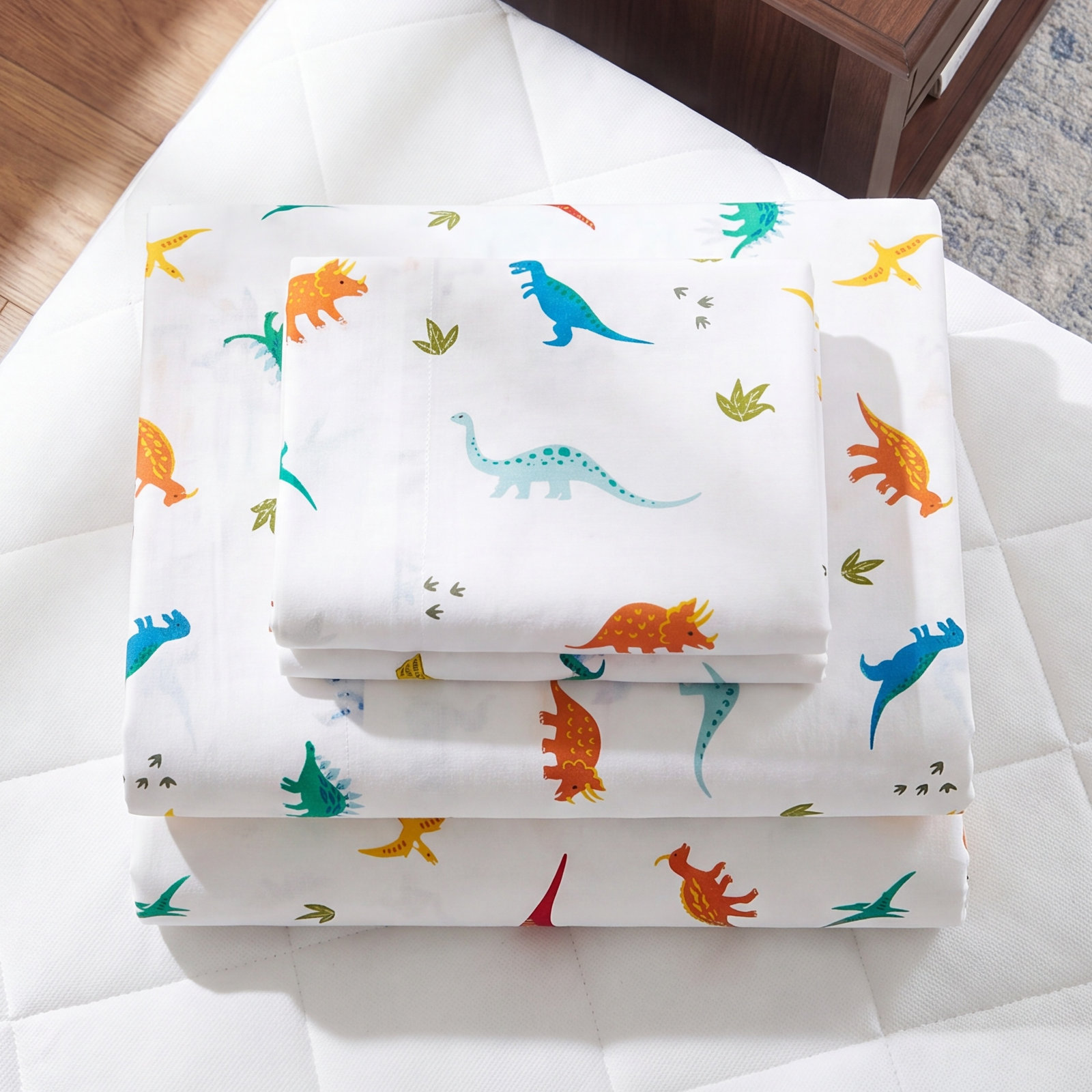 Shark Attack Cotton Fitted Crib Sheet