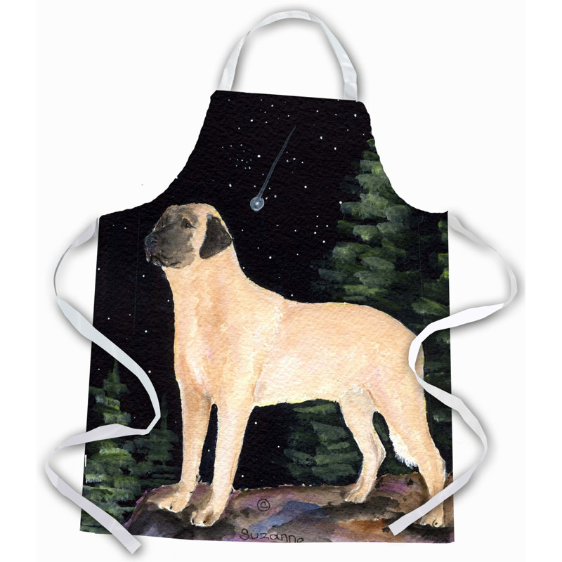 No Pattern Bib Apron