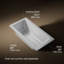 Archer 60" x 30" Soaking Bathtub-478825022