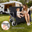 Convertible Folding Wagon Cart With Folding Tabletop-125205239
