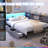 Full Corner Daybed With Storage, Bookcase Headboard, LED Light & Built-In Charging Station-1291519032