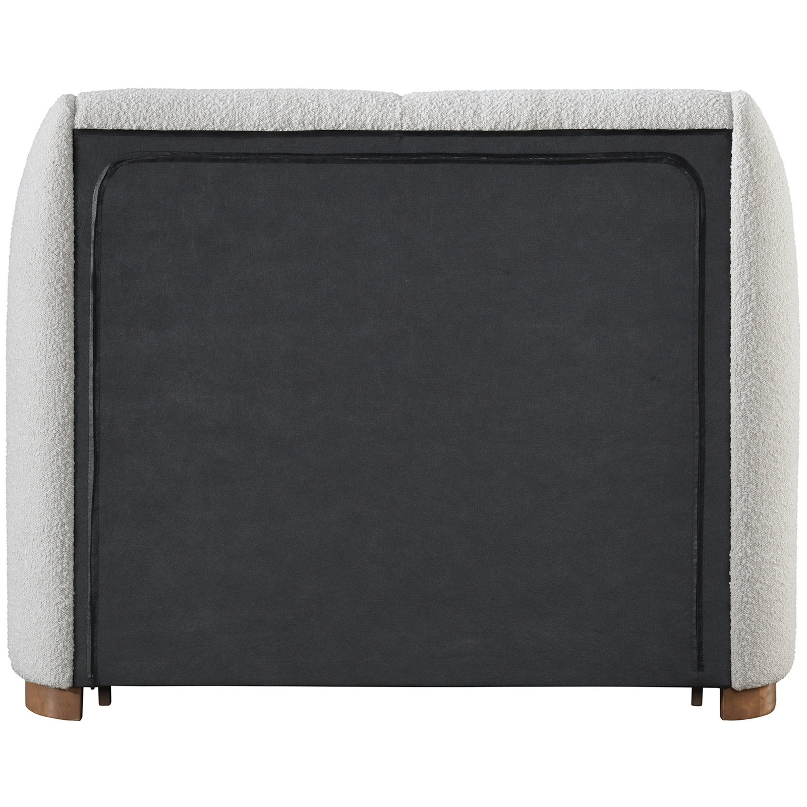 Earley Boucle Fabric Bed, Twin