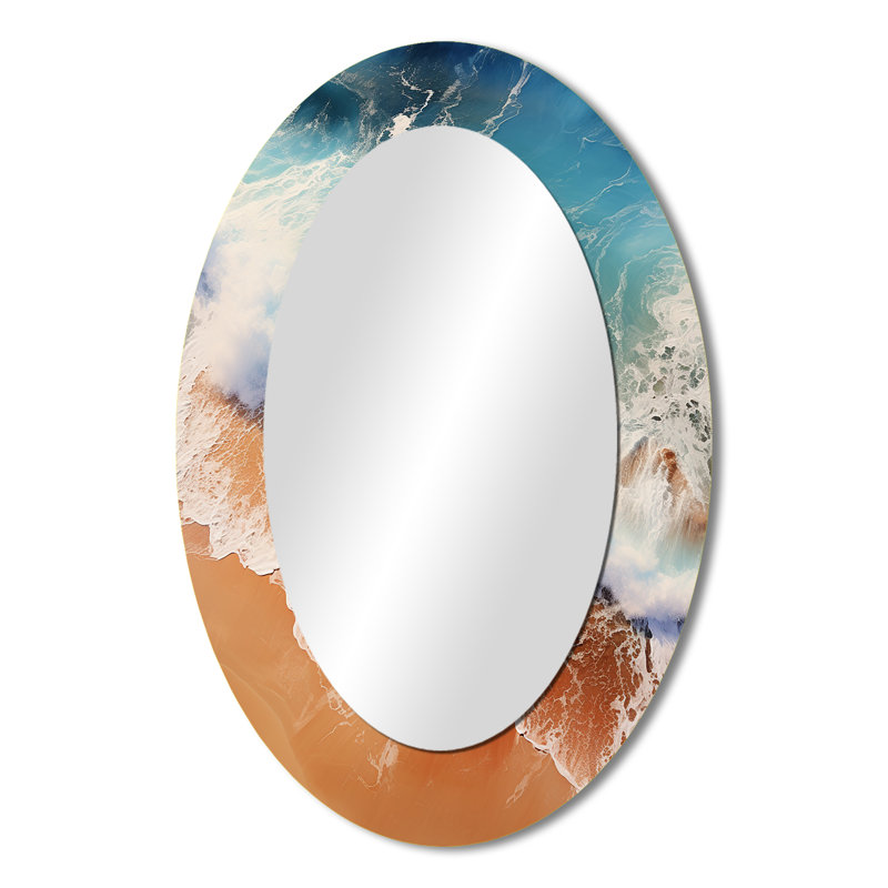 Miroir mural Rocky Beach, 36" x 24"