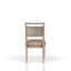 Ensemble de 2 chaises carrées / caramel-1458232623