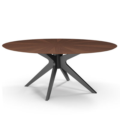 Fenway Oak Oval Dining Table