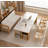 Rectangular Sintered Stone Tabletop Desk-518962359