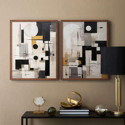 ABSTRACT Series CCCLXXXI-Premium Framed Print -Ready to Hang - No Nails Required - No Nails Required
