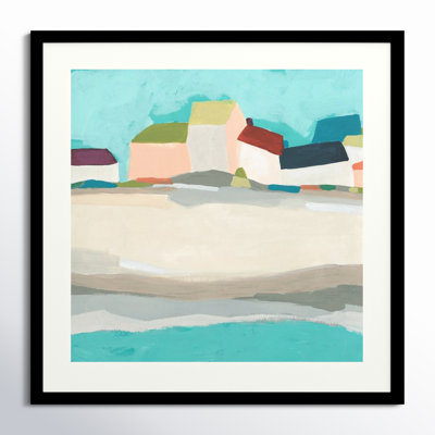 Coastal Village I by June Erica Vess