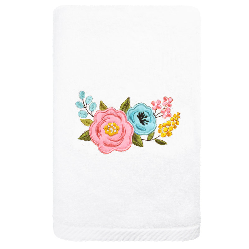 Midweight Hand Towel, White