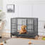 Cage pour chien indestructible pour chiens de taille moyenne à grande-1431475426