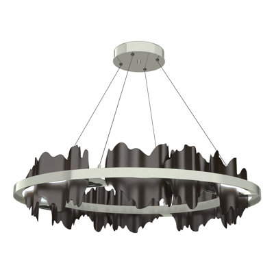 Luminaire suspendu géométrique à 1 lumière Hildene