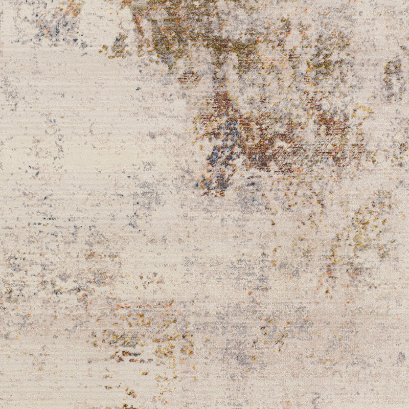 Chizoba Abstract Machine Woven Area Rug in, Rectangle 7'10" x 10'2"