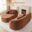 Boneless Modular L-Shaped Sectional Cloud Sofa for Living Room – Modern Minimalist Couch with Customizable Configuration Options-1871385127