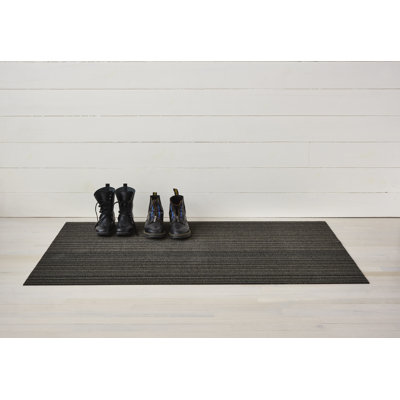 Non-Slip Striped No Holiday Doormat