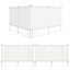 4 panneaux de clôture en vinyle 80 po x 39 po pour terrain mou-117172270
