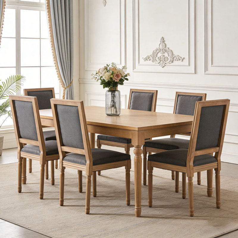 Ensemble de chaises de salle à manger, Gris