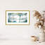 «Blue Forest Lookout II» par Ken Roko, impression sur bois encadrée-109724874