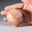 Genuine Polished Peach Moonstone (Medium) Heart from Madagascar