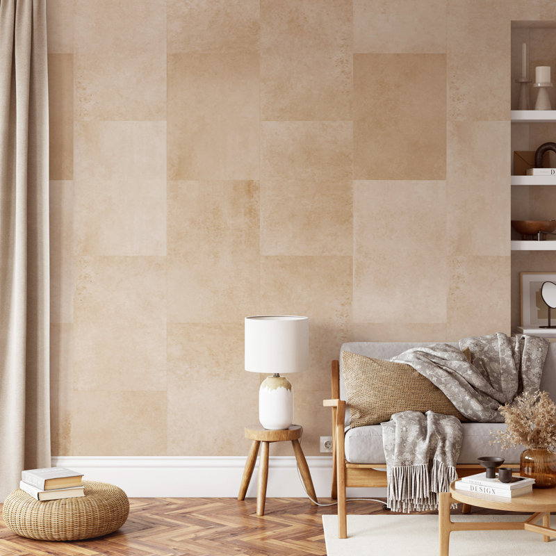 Boho Wallpaper in Neutral Tones