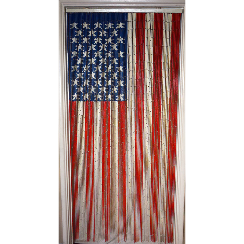 Bamboo Semi Sheer Curtain Single Panel