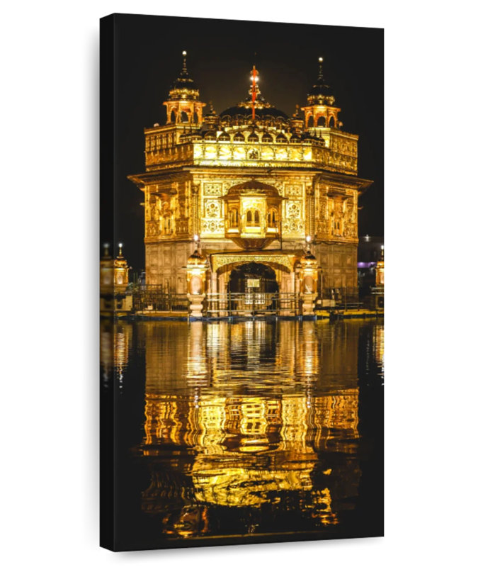 Temple d'or la nuit