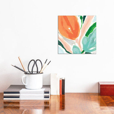 Primal Flora IV by June Erica Vess - Wrapped Canvas Print