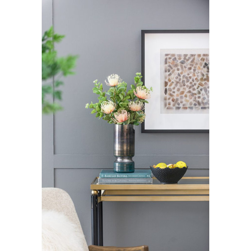 Vase de table Aurian, H 13,2 po x l 5,1 po x P 5,1 po